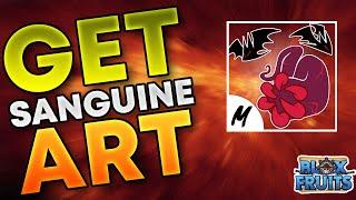 How to get Sanguine Art Fighting Style in Blox Fruits! | MineBlox Guide