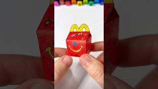 DIY Miniature McDonald’s Crocs Happy Meal | Paper Craft Ideas #shorts #papercraft