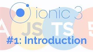 Learn Ionic 3 From Scratch: Ionic 3 Tutorial 1