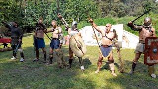 GLADIATORS BORN DUSTBORN. EPIC BATTLE