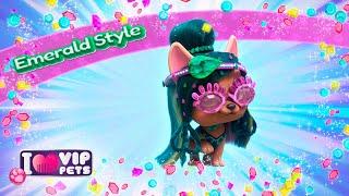 🟢 EMERALD STYLE 🟢 COLLECTION  VIP PETS  HAIRSTYLES ‍️ Full Episodes For KIDS in ENGLISH