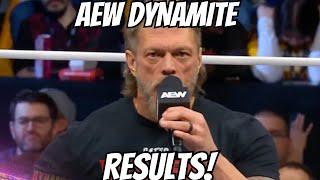 EPIC AEW Dynamite Results! 1/8/25