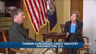 WSAW: Cadott Farmer Les Danielson Wants Action from Trump on Doing Right by WI Agriculture