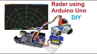 How to make a Rader using Arduino UNO full tuturial by DIYLIFEHACKER