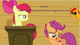 my reaction to my little pony friendship is magic on your marks