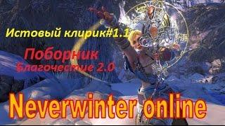 Neverwinter online. Истовый клирик. ПвЕ билд провозглашенный поборник. Баф/дебаф билд.