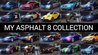 My 1 Year Old Asphalt 8 Vehicle Collection & Achievements Reveal.