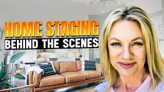 HOME STAGING SECRETS! A Behind-the-Scenes Look BEFORE & AFTER