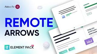 How to Use Remote Arrows Widget by Element Pack Pro