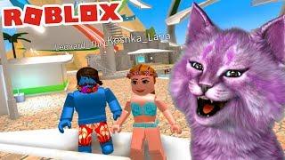 ПРИГЛАСИЛА ЛЕО В АКВАПАРК В РОБЛОКС roblox ROBLOXian Waterpark