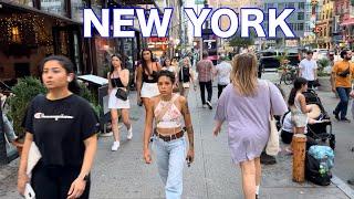 NEW YORK CITY Walking Tour [4K] - 8th Avenue - Sunset Walk