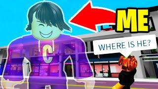 I Went INVISIBLE in HIDE & SEEK Roblox Brookhaven!