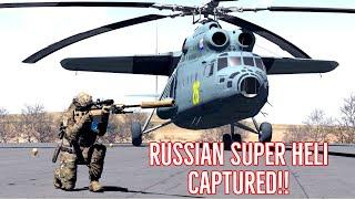 The Largest Ru Helicopter EVER - Captured by Canadian Sniper Team in Ukraine!  | ARMA3 Milsim