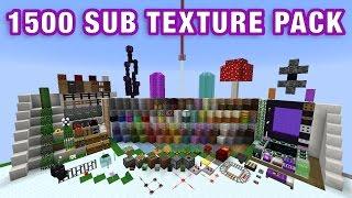 1500 SUB TEXTURE PACK RELEASE! // v1 [1.9+]