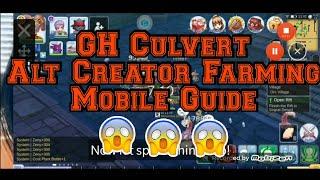 ROM-SEA Creator Alt Farming GH Culvert Guide