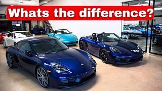 Which Porsche 718 GTS Should YOU Buy? - Porsche Cayman vs Porsche Boxster