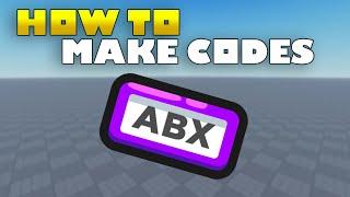 How To Make Codes In Roblox Studio | Scripting Tutorial