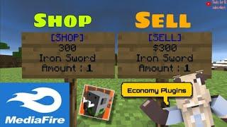 New! EconomyAPI plugins! Shop and Sell! for Craftsman servers/MCPE-0.15.10 #craftsmanvideos #plugins