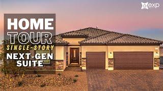 Model 2754 Single Story NEXT GEN SUITE 4 Car Las Vegas Home Tour | Manor at Acacia Landing