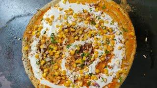 how to make cream of sweet corn dosa || hotel style || maa kali tiffin centre || food recipes no1||