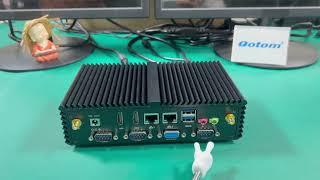 Qotom Q300P Fanless industrial Mini PC