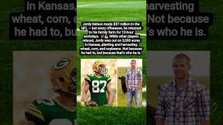 “Jordy Nelson’s $57 Million Football Career—and 12-Hour Days on the Farm”