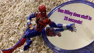 Ben Riley does stuff in 25 seconds￼! #shorts #spiderman ￼