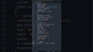 MULTI_LAYER_TEXT | html&css | #shorts #trending #code #viralvideo #coder