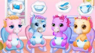 Fun Baby Pony Care Kids Game - Pony Sister Care, Horse Animal Dress Up Decoration Games For Babies