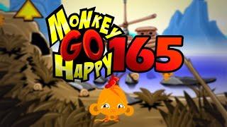 Игра "Счастливая Обезьянка 165" (Monkey GO Happy 165) - прохождение