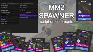 NEW MM2 SPAWNER SCRIPT [UPD] | FREE CRATE OPEN | MM2 CHRISTMAS UPDATE