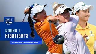 Round 1 Highlights | 2025 KPMG Women's PGA Championship