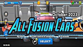 All Fusion Cars and their Abilities | Crash of Cars