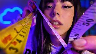 ASMR Measuring Your Face 