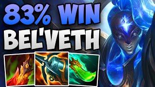 83% WIN RATE BEL'VETH IN CHALLENGER! | CHALLENGER BEL'VETH JUNGLE GAMEPLAY | Patch 14.3 S14