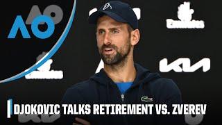 Novak Djokovic explains his decision to retire from semifinal due to injury | 2025 Australian Open