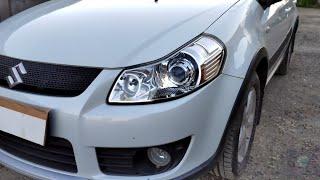 Suzuki SX4 Ставим Bi led + ДХО