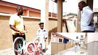 NANA YEBOAH CAUGHT DON LITTLE SELLING IS BICYCLE (GHANA TOM AND JERRY )