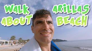 VLOG #55 Arillas, Corfu  Walk About - WHATS IT LIKE ? 2021 | Culture Drift |