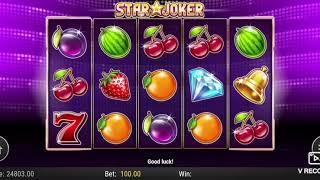 STAR JOKER 30 FREE BONUS GAMESS MEGA Win 2500 USD GAMBLE HUGE BUDGET