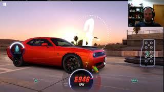 SRT hellcat, Shift pattern to beat dyno time, CSR2