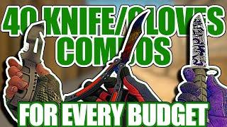 40 KNIFE/GLOVES COMBOS FOR EVERY BUDGET  CS:GO Showcase