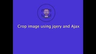 Crop Image Using Html Jquery