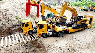 Máy Xúc Siêu Khủng Hạng Nặng, Xe Múc, Xe Cần Cẩu, Xe Ô Tô Tải Chở Cát, Xe Ben, Excavator, Dump Truck