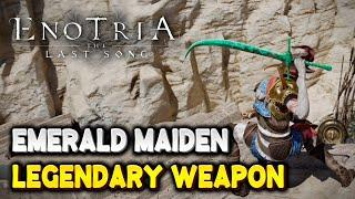 Enotria The Last Song EMERALD MAIDEN Legendary Weapon Location (Malanno Weapon)