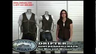 River Road Drifter Distressed Mens Chaps Features Overview - Jafrum.com