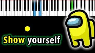 CG5 - Show yourself (Among Us)  ENG VERSION  | Piano_Tutorial | Разбор | КАРАОКЕ | НОТЫ + MIDI