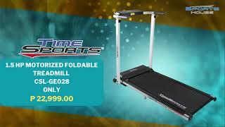 Sportshouse - TIMESPORTS | 1.5 HP MOTORIZED FOLDABLE TREADMILL | CSL-GE028