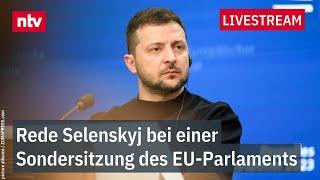 LIVE: Selenskyj spricht vor dem EU-Parlament