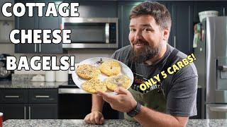 Easy Low Carb Cottage Cheese Bagel Recipe! Keto Friendly bagels | Ready in 30 minutes!